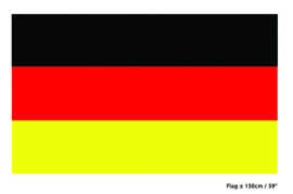 Vlag Duitsland - 90 x 150 cm (62224E)