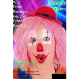 Clownspruik Pink (20803P)