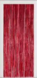 Folie deurgordijn Rood 100 x 240 cm