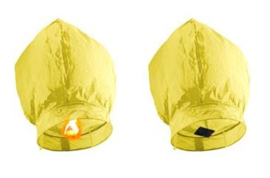 Wensballon Geel - ALLEEN AFHALEN € 6,95