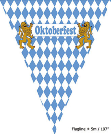 Vlaggenlijn Oktoberfest - 5 meter (84082E)