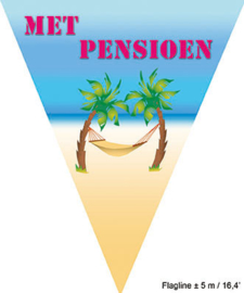 Vlaggenlijn Met Pensioen