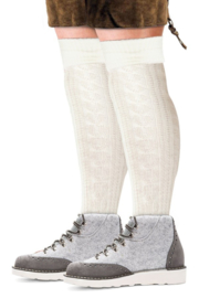Tiroler sokken Wit - maat 39/42 (11192P)