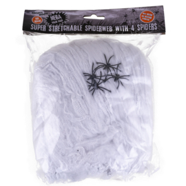 Spinnenweb wit 300 gram