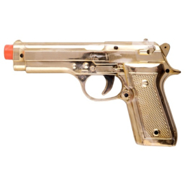 Pistool goudkleurig