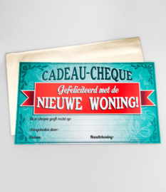 Cadeau-cheque NIEUWE WONING (38PD)