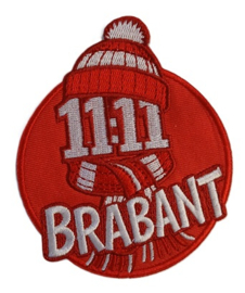 Embleem / applicatie Brabant '11 11' MUTS - 9,5 x 8 cm