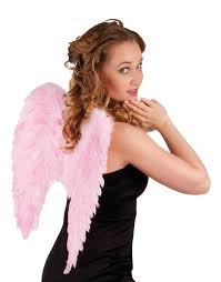 Vleugels engel Roze - 50 cm (52825B)
