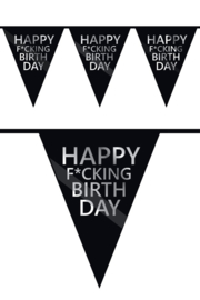 Vlaggenlijn Happy F..cking Birthday - 6 meter (37511H)