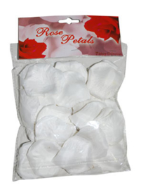 Rozenblaadjes Wit - Rose Petals White - 100 gram