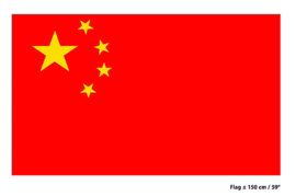 Vlag China - 90 x 150 cm (62284E)