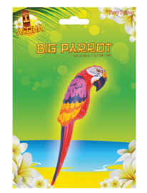 Papegaai  opblaasbaar - 60 cm (64368E)
