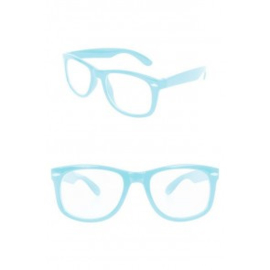 Blues Brother bril Turquoise (30322P)