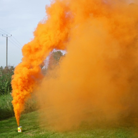 Rookpot / Rooksignaal  XXL ORANJE Cat. P1