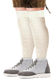 Tiroler sokken Ecru - maat 39/42 (11194P)