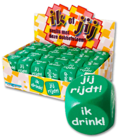 Dobbelsteen Ik drink - Jij rijdt (15P)