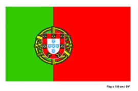 Vlag Portugal - 90 x 150 cm (62255E)