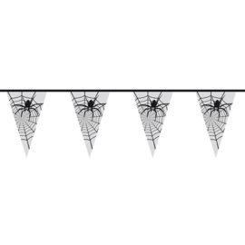 Vlaggenlijn Spin / Spinnenweb - 6 meter (74447B)