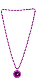Ketting Discobal Paars (53722E)