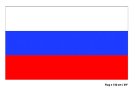 Vlag Rusland - 90 x 150 cm (62339E)