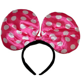 Diadeem muis met roze oren (53730E)