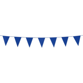 Mini vlaggenlijn Blauw - 3 meter