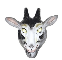 Masker bok / geit - volwassen maat - plastic