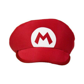 Loodgieterspet 'M' rood Mario