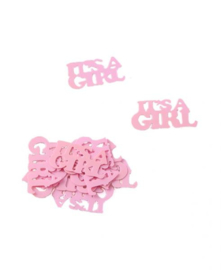Tafelconfetti - sierconfetti  - It's a girl (P-60542GF)