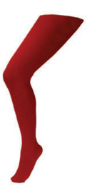 Panty volwassenen normaal Rood (59007E)