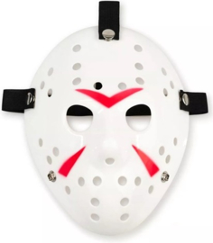 Hockeymasker  a la Jason Voorhees Wit