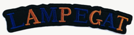 Embleem / applicatie Lampegat - 10,5 x 2 cm