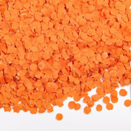 Confetti Oranje - 100 gram