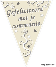 Vlaggenlijn Communie - 5 meter (84248E)