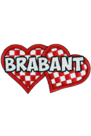 Applicatie Brabant dubbel hart bont