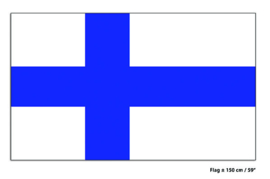 Vlag Finland - 90 x 150 cm (62460E)