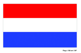 Vlag Nederland - 90 x 150 cm (74316B)