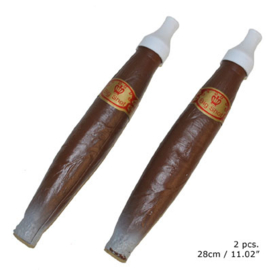 Jumbo fop sigaar - 2 stuks (60988E)