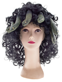 Pruik Medusa met 6 slangen