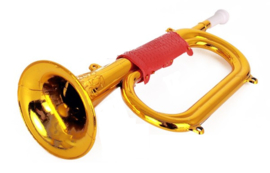 Trompet goud - 34 cm (84874P)