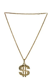 Gouden ketting Dollar (53376E)