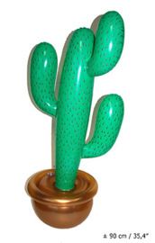 Cactus opblaasbaar - 90 cm