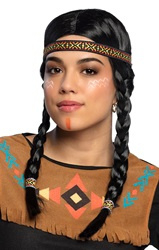 Pruik indiaanse