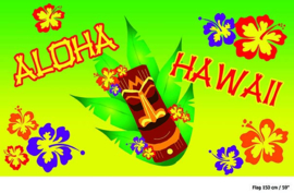 Vlag Aloha Hawaii -  90 x 150 cm (84242E)