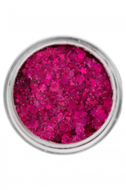 PXP pressed chunky glitter cream pink fuchsia 10 ml