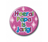 Button Papa is jarig