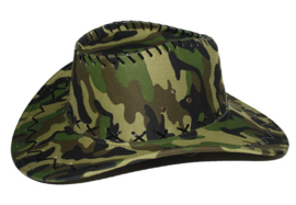 Leger cowboyhoed camouflage (51141E)