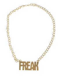 Gouden ketting Freak