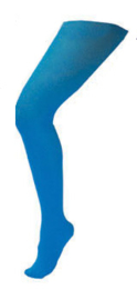 Panty volwassenen normaal  Turquoise (59007E)
