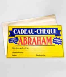 Cadeau-cheque ABRAHAM (19PD)